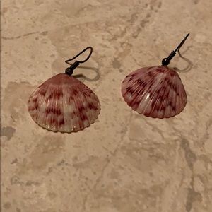 Seashell earrings